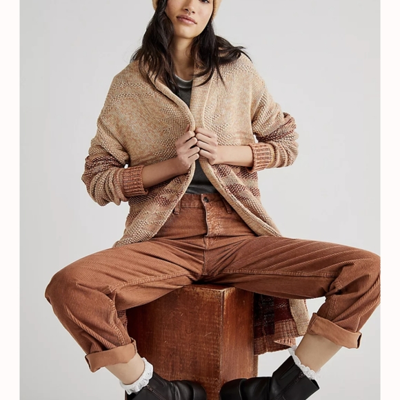 Free People x Pendleton Monterey Belted Cardigan NWT XS - Picture 3 of 13